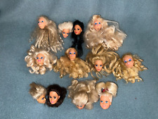 Używany, Wiele głów Barbie z lat 80. i 90. do renowacji / wymiany - TLC na sprzedaż  Wysyłka do Poland