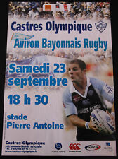 Affiche rugby top d'occasion  Castres