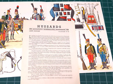 Hussards generalites 1790.1804 d'occasion  Monestiés