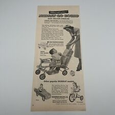 Cochecito Murray Go Round Walker 1952 anuncio estampado vintage 5""X11.5"" Murray Ohio Mfg segunda mano  Embacar hacia Argentina
