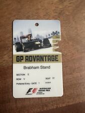 Passe de Ingresso Lewis Hamilton Mercedes Estreante F1 2013 Grande Prêmio da Austrália comprar usado  Enviando para Brazil
