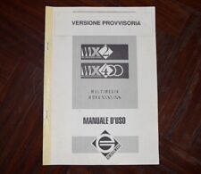 Usato, GEM WX2-WX400 Manuale istruzioni in ITALIANO (Provvisorio) Manuale d'Uso 1a vers usato  Italia