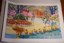 Spring ducklings print for sale  Burlington