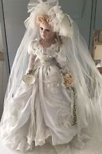Porcelain wedding doll for sale  DONCASTER