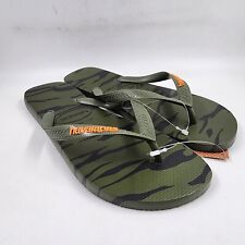 Chinelos Havaianas Top Camuflagem Masculino 13 Verde Tanga Estilo +, usado comprar usado  Enviando para Brazil