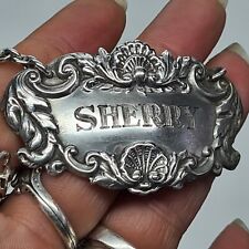 Sterling silver sherry for sale  Shipping to Ireland