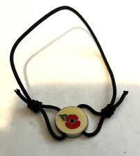 Round remembrance poppy for sale  CREWKERNE
