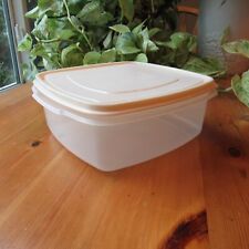 Rubbermaid Servin' Saver #3 Square Storage Container Almond Lid 10 Cups USA for sale  Littleton