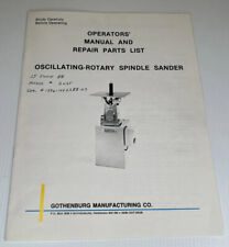 Gothenburg oscillating rotary for sale  Shipping to Canada