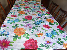 Beautiful colourful tablecloth for sale  LLANDEILO