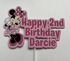 Personalised minnie mouse for sale  LEICESTER