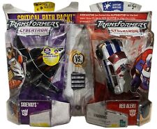 Transformers Cybertron Critical Path Pack Sideways & Red Alert Novo Desgaste e Dobras, usado comprar usado  Enviando para Brazil