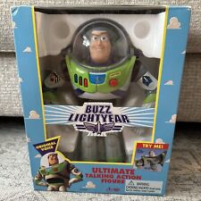 "De colección 1995 Disney Thinkway Toys Toy Story Buzz Lightyear 12" ¡Última conversación ¡LEE!, usado segunda mano  Embacar hacia Argentina