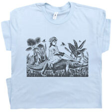 Camiseta de jacaré para meninas camisas estranhas vintage gráfica da Flórida retrô jacaré T comprar usado  Enviando para Brazil