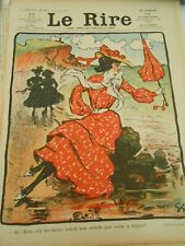 1903 Original Print Humour Voyage Hé Moise mon ombrelle pour cacher la religion segunda mano  Embacar hacia Argentina