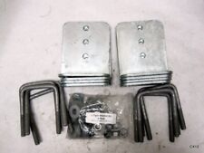 8 Pack 6" Galvanized L-Type Bunk Brackets for Boat Trailer fits 3x3 Cross Member for sale  Shipping to South Africa