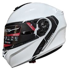 2023 59-60 CM GRANDE MT STORM SV MOTOCICLETA BRANCA MODULAR FLIP FACE CAPACETE comprar usado  Enviando para Brazil