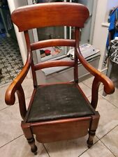 Victorian commode chair for sale  DARLINGTON