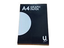 Used, A4 Graph Paper - 80 Pages - School - College - Free Post! for sale  Shipping to South Africa
