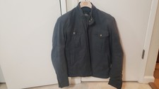 Roland Sands Kent Tracker Motorcycle Jacket Size L Waxed Cotton with armor, Blue for sale  Scotts Valley