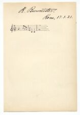 Compositor y pianista germano-estadounidense RICHARD BURMEISTER AMQS de 1921 segunda mano  Embacar hacia Argentina