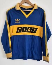 Camisa para el hogar Adidas Boca Juniors 1990 manga larga pequeña segunda mano  Argentina 