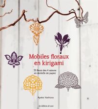 Mobiles floraux kirigami d'occasion  France