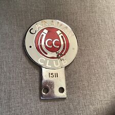 Caravan club badge for sale  READING