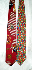 Seiden krawatten flaggen gebraucht kaufen  Berlin