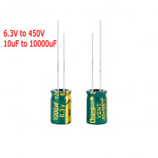 20/50/100Stück 6.3V~450V Hochfrequenz NIEDRIG ESR Radial Elektrolytkondensator, usado comprar usado  Enviando para Brazil