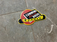 RARE PORCELAIN CUMMINS ENAMEL SIGN 8X4 INCHES for sale  Shipping to South Africa