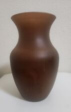 Vase frosted bronze for sale  Montello