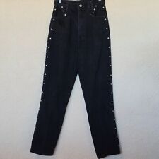 Vintage OZARK MOUNTAIN Jeans Womens 7 Studded High Rise 80s Western Bareback, used for sale  Shipping to South Africa