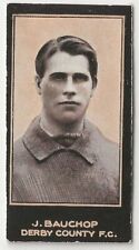 Used, SMITHS-FOOTBALLERS 1912 (DARK BLUE BACK)-#107- DERBY - BAUCHOP for sale  Shipping to South Africa