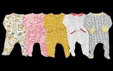 Used, Baby Girl Newborn Carter's Zip Up  Cotton Footed Sleeper Pajama Lot Bundle for sale  Shipping to South Africa