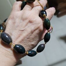 Collana vintage olivine usato  Bologna