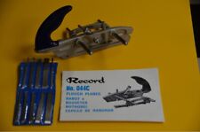 VINTAGE RECORD No 044c PLOUGH PLANE… With All blades. Never Used! Excellent! NOS for sale  Shipping to South Africa