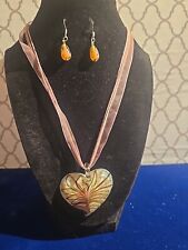 Heart pendant necklace for sale  San Jacinto