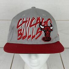 Chicago Bulls New Era HWC SnapBack Hat Cap Windy City Gray Red for sale  Shipping to South Africa