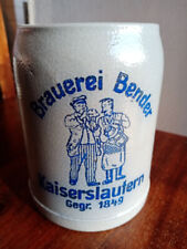 Bierkrug brauerei bender gebraucht kaufen  Winnweiler