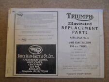 Triumph parts catalogue for sale  SAFFRON WALDEN
