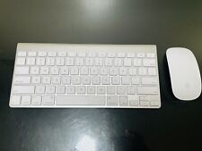 Apple Wireless Keyboard and Magic Mouse (A1314/A1657) Silver Bluetooth Wireless for sale  Shipping to South Africa