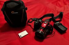 Nikon Coolpix P510 Digital 16.1 Mp VERMELHO com bloco de carregamento, bolsa, alça, usado comprar usado  Enviando para Brazil
