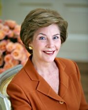 Nova foto: primeira-dama Laura, esposa de George W. Bush, 43º presidente - 6 Tamanhos! comprar usado  Enviando para Brazil