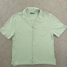 Camisa masculina Frescobol carioca extra grande verde botão manga curta casual comprar usado  Enviando para Brazil