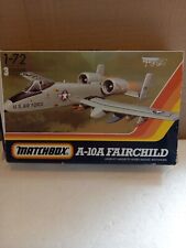 MATCHBOX A-10A FAIRCHILD 1/72 SCALE MODEL KIT. for sale  BLACKPOOL