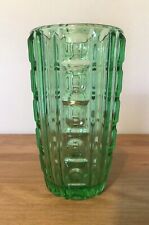 Czechoslovakian green glass for sale  CHESTERFIELD