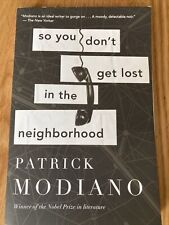 Patrick modiano get for sale  NORWICH