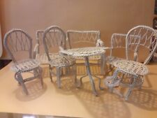 wicker patio table chairs for sale  Iselin