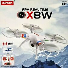 Controle remoto SYMA X8W quadricóptero exploradores giroscópio WiFi 2.4G 4Ch controle remoto branco comprar usado  Enviando para Brazil